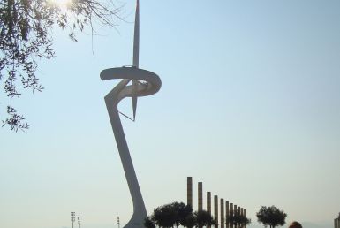 Torre de comunicaciones de Montjuïc - ArquiTravel - Santiago Calatrava - Barcelona - España